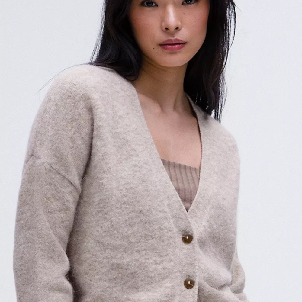 Lululemon Alpaca wool cardigan